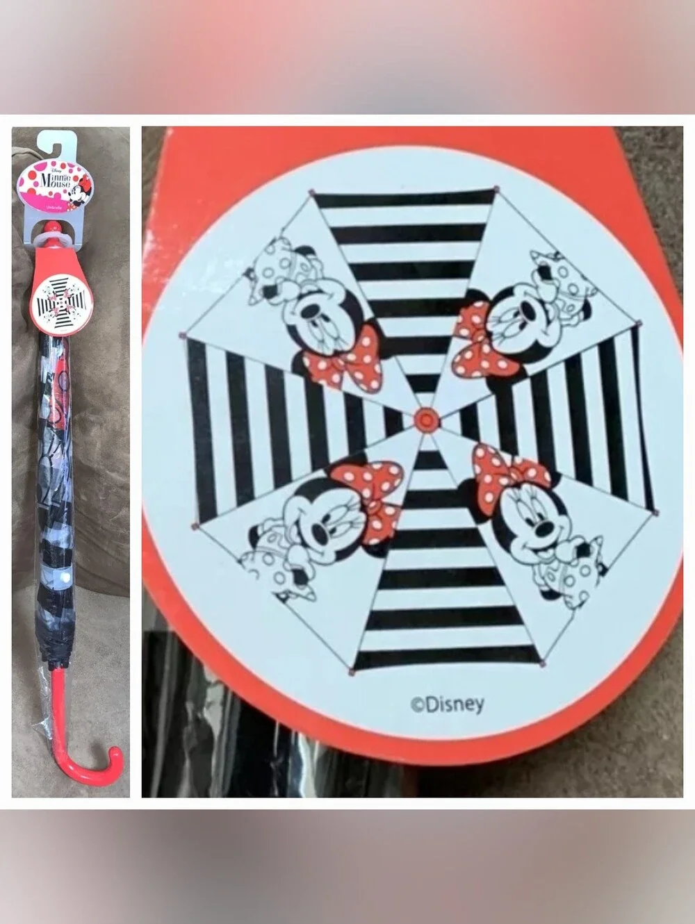 Minnie 9 Pc Set -  Disney Minnie Mouse Bundle. All Pcs Listed In Des.